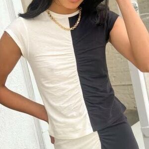 Paloma Wool Dado two tone top